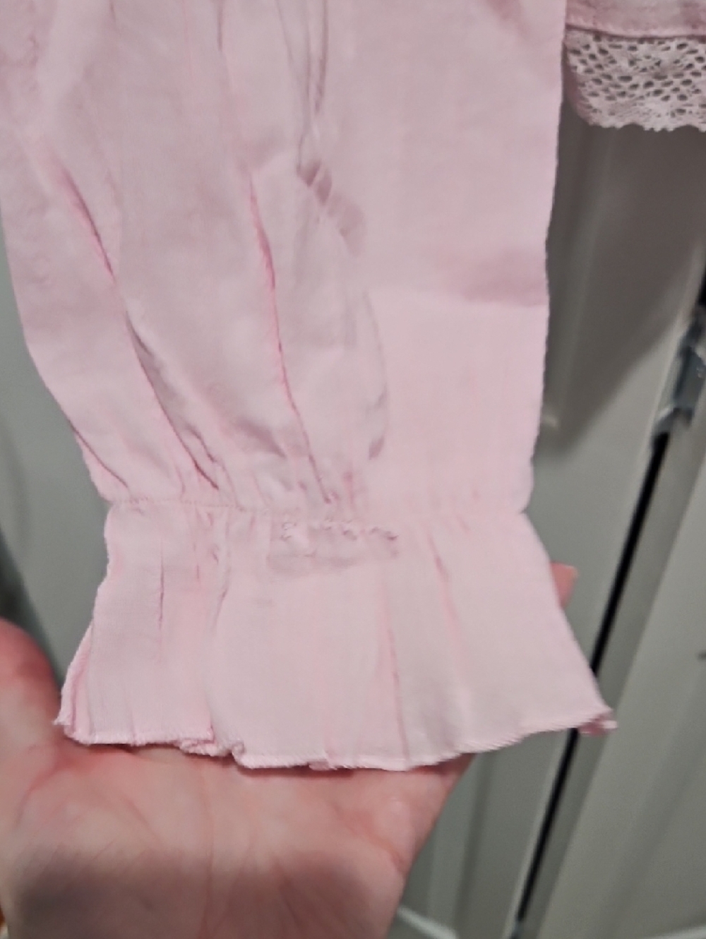 Celebrity Pink - Pink Smocked Ruffle Blouse - Picture 7 of 10